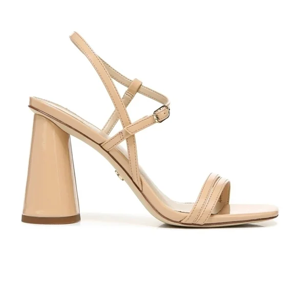 Sam Edelman Patti Ankle Strap Sandal in BEIGE Size 8 - Picture 8 of 14